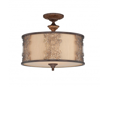 Потолочный светильник Savoy House Windsor 3 Light Semi Flush