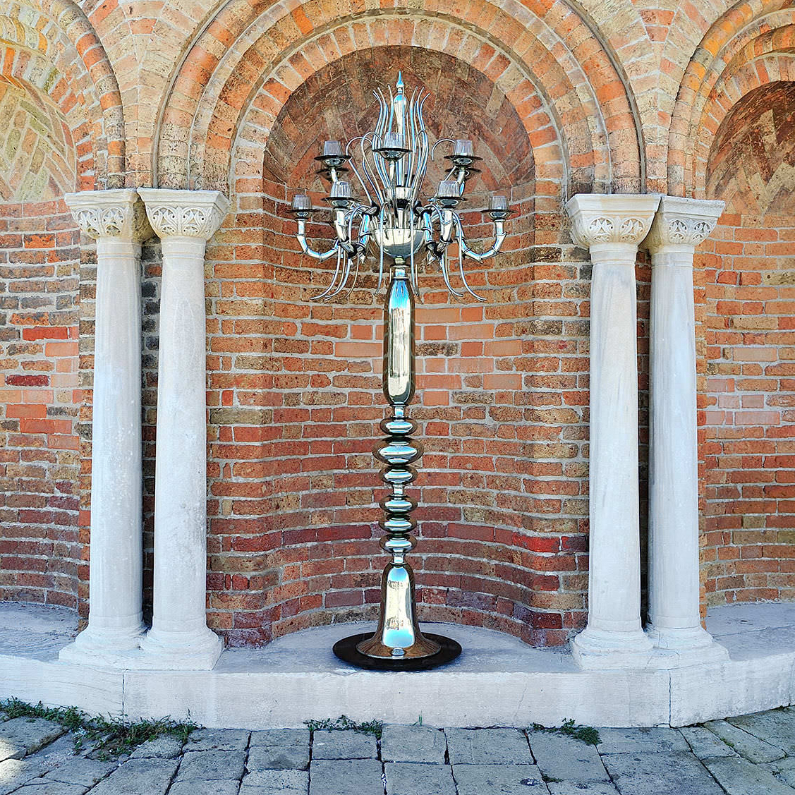 Торшер Andromeda Hydroargentum 4447/12