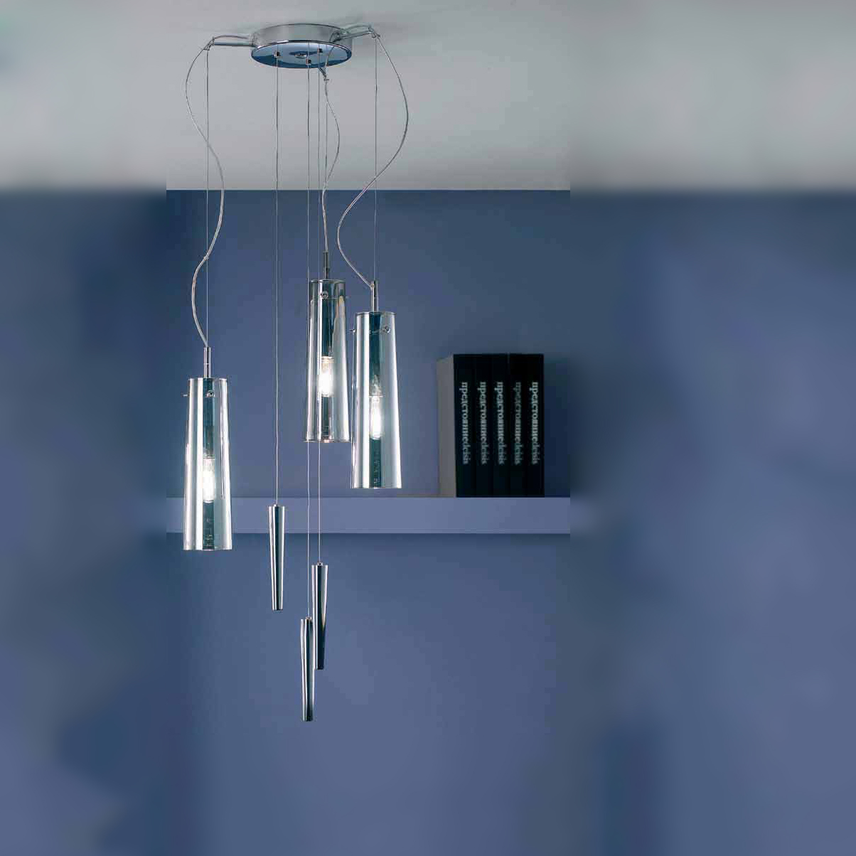 Подвесной светильник LALU (Gamma Delta Group) CROMOSTILO 2673