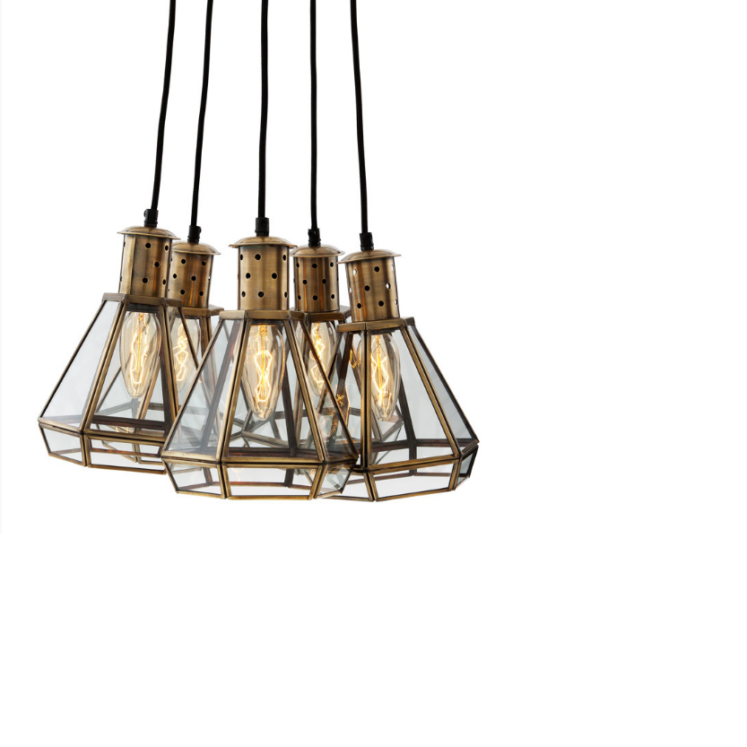 Подвесной светильник Eichholtz Lamp Hanging Polygon