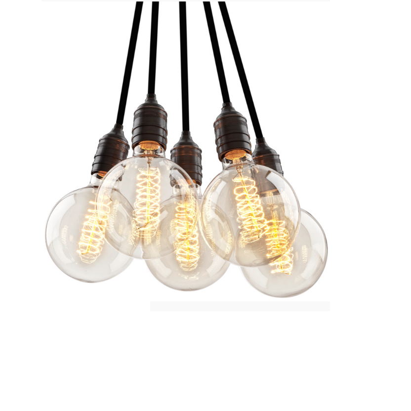 Подвесной светильник Eichholtz Lamp Vintage Bulb Holder 5-Light