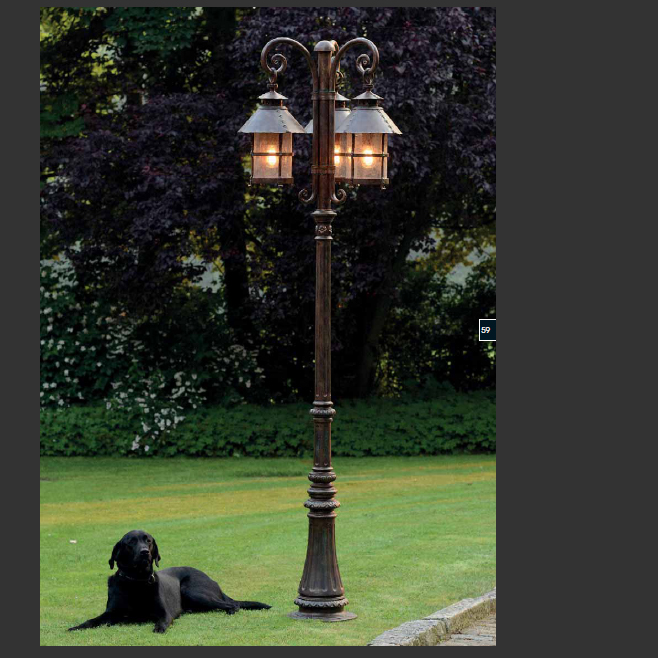 Уличный фонарь Robers AL 6802