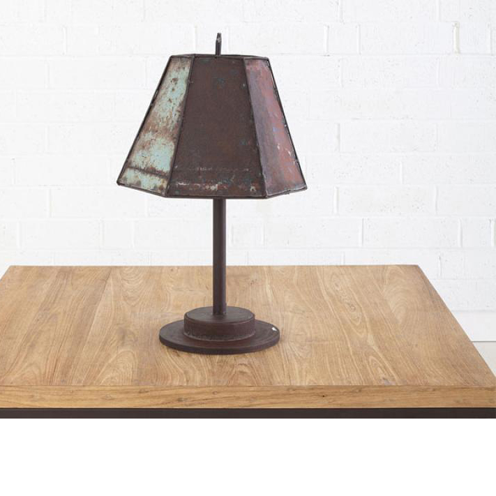 Настольная лампа Philips Collection Oil Drum Hexagon Table Lamp