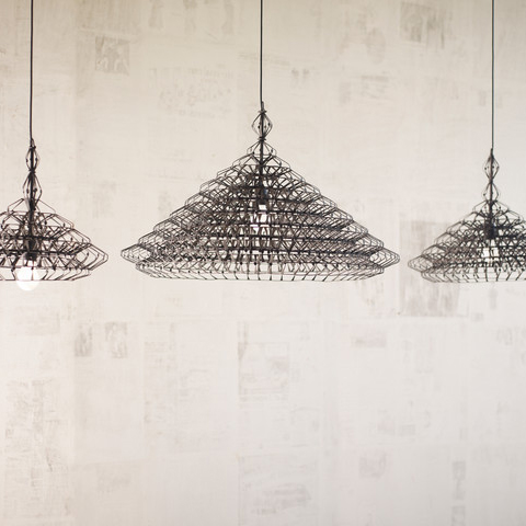 Подвесной светильник Philips Collection Pin Hanging Lamp, Black, LG