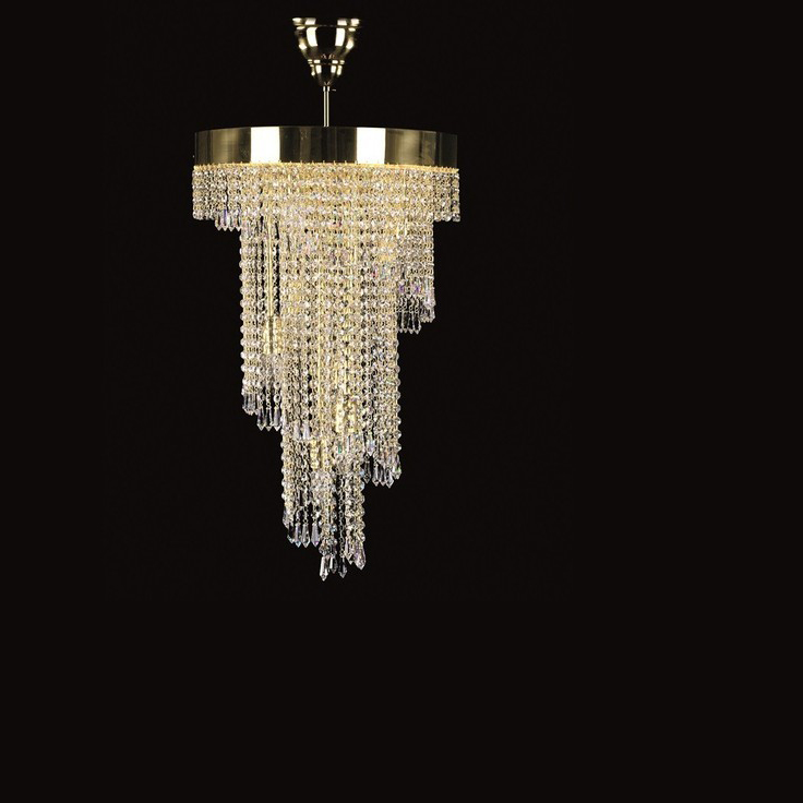 Люстра ArtGlass SPIRAL 400x700 drops