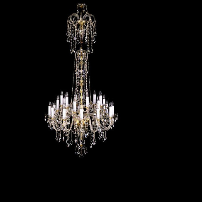 Люстра ArtGlass THEODORA XXIV. 1200x2300