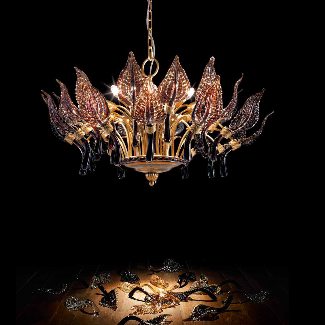 Люстра Stillux CLELIA 15103/SG-M