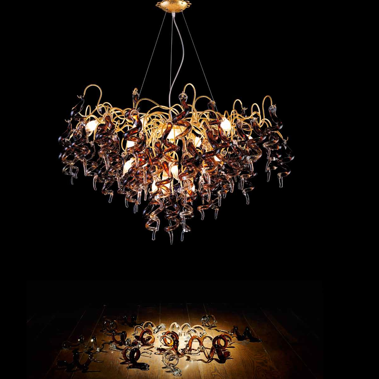 Люстра Stillux TWIST 15801/15-M