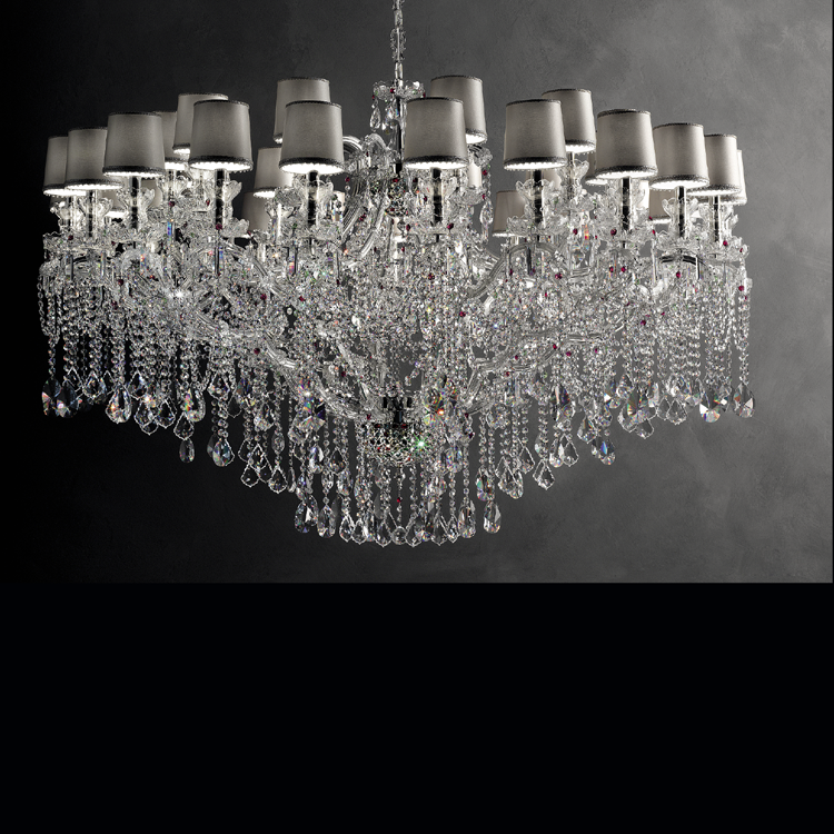 Люстра Masiero Luxury AQABA 36+12