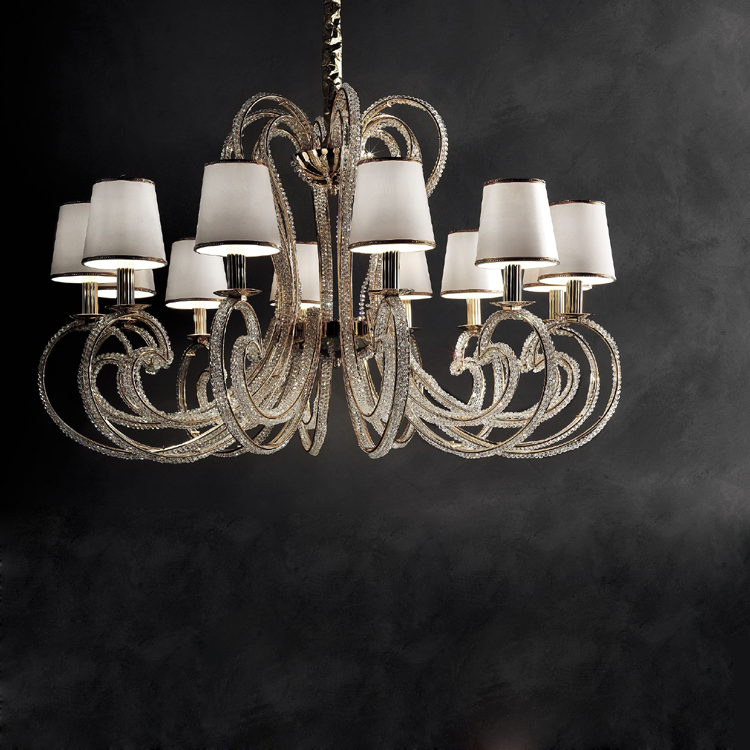 Люстра Masiero Luxury Cristalry 12