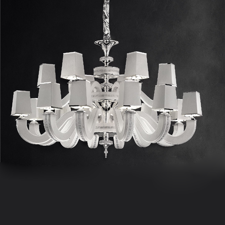 Люстра Masiero Luxury Gliim 12+6