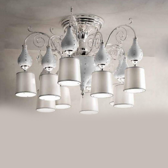 Потолочный светильник Masiero Luxury Grace white / black PL10