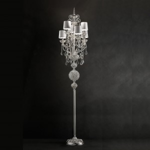 Торшер Masiero Luxury Imperial Gold/ Silver STL6