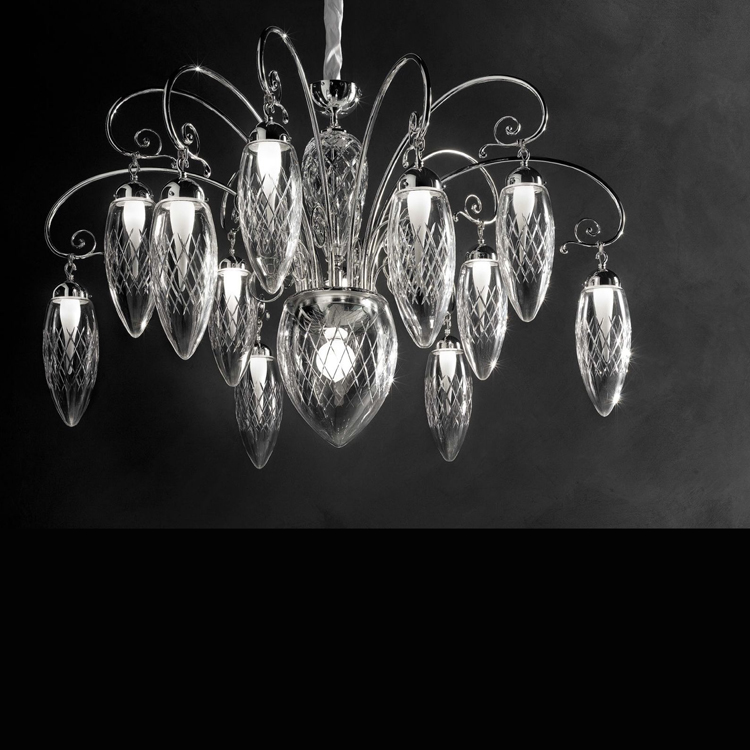 Люстра Masiero Luxury Magnifica 12+1