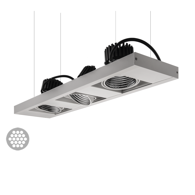 Подвесной светильник Halla MOZA 24-506F-30GGE/830, S