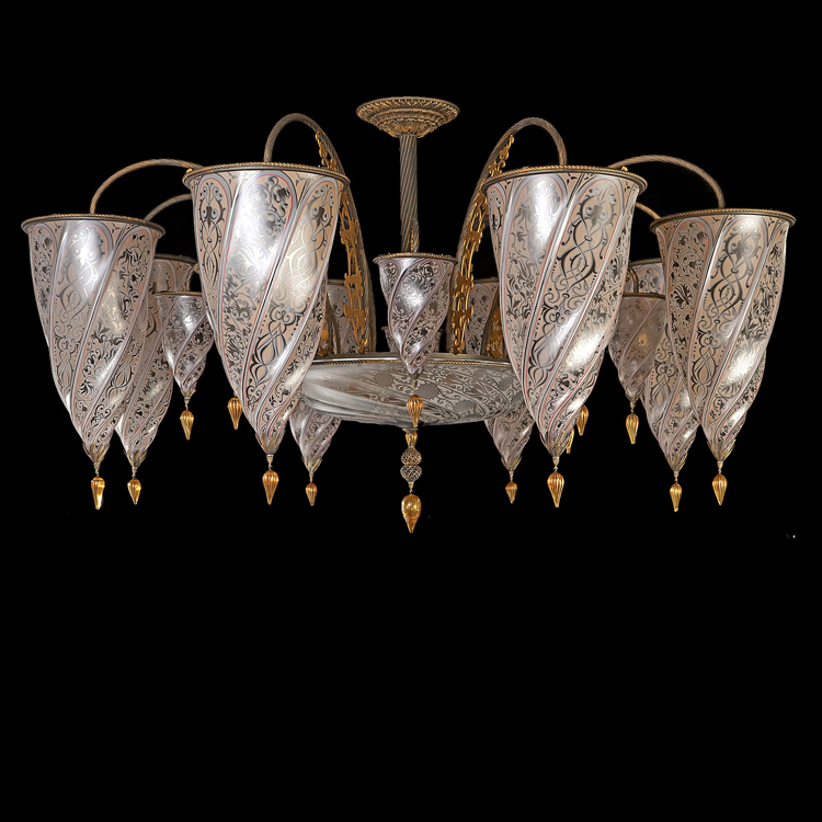 Люстра Archeo Venice Design Fontana F4 / 17