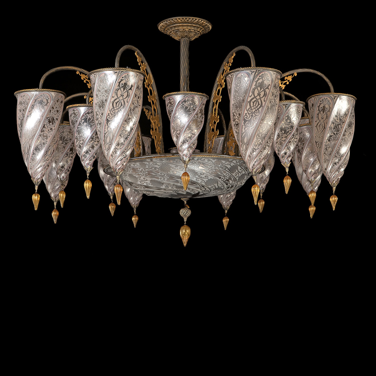 Люстра Archeo Venice Design Fontana F6 / 17