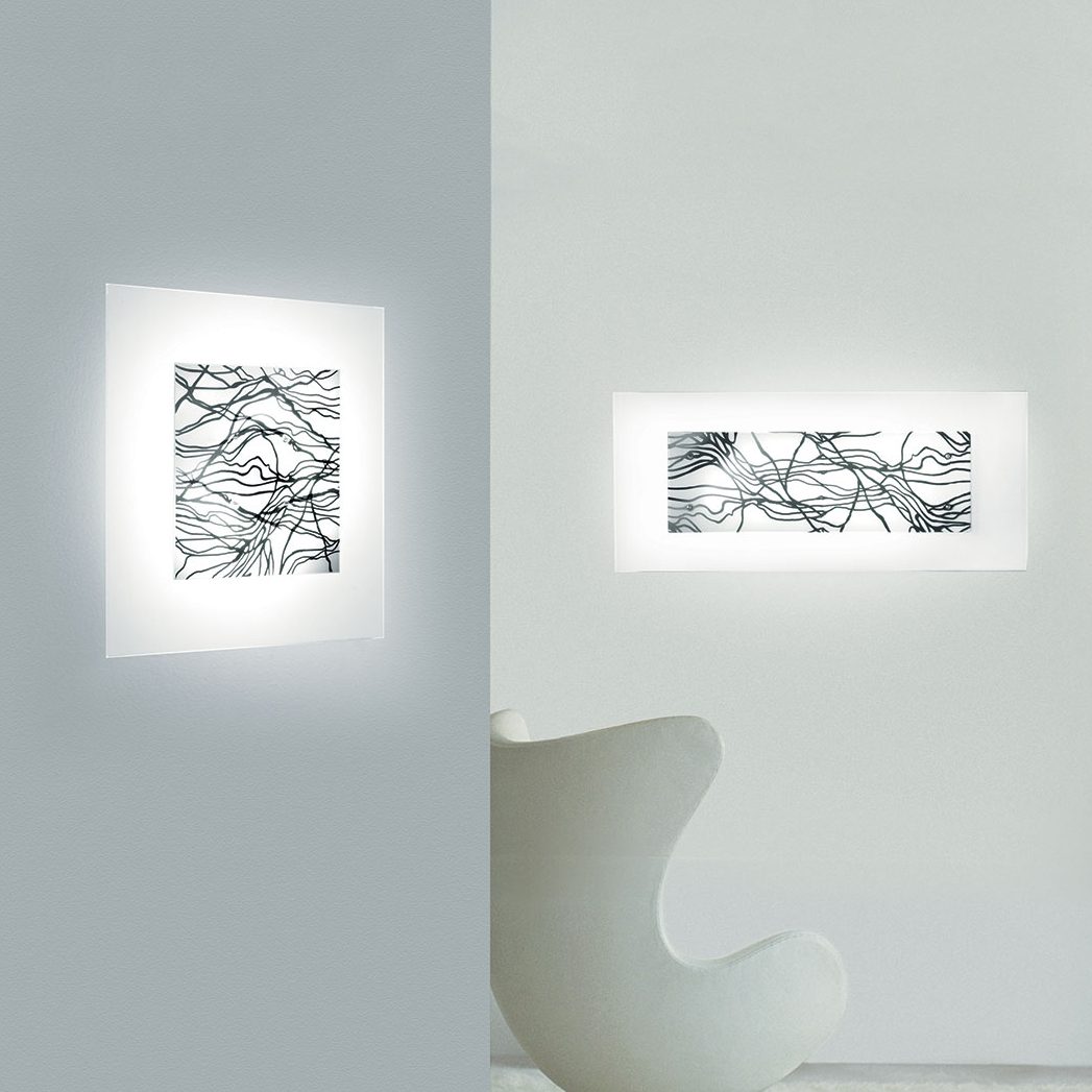 Настенный светильник Leucos (Alt Lucialternative) LAGUNA 35 PLATINO