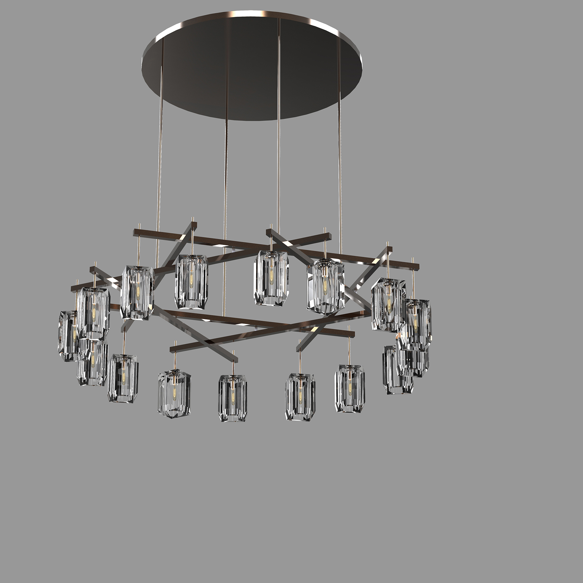 Подвесной светильник Fine Art Lamps Monceau 878340ST