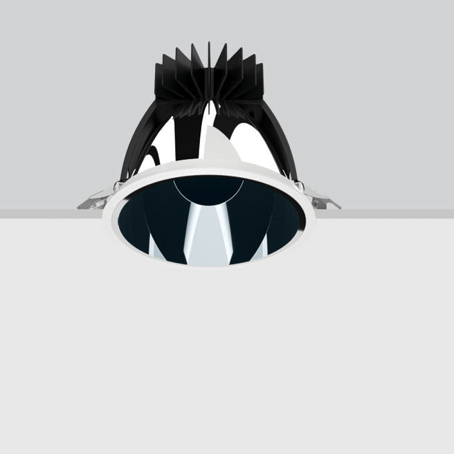 Встраиваемый в потолок светильник iGuzzini Reflex C.o.B. round N017