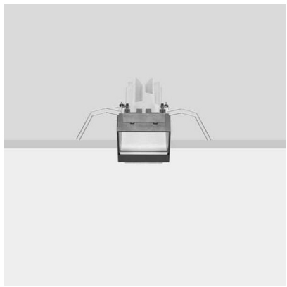 Встраиваемый в потолок светильник iGuzzini Laser Blade L Wall Washer P968