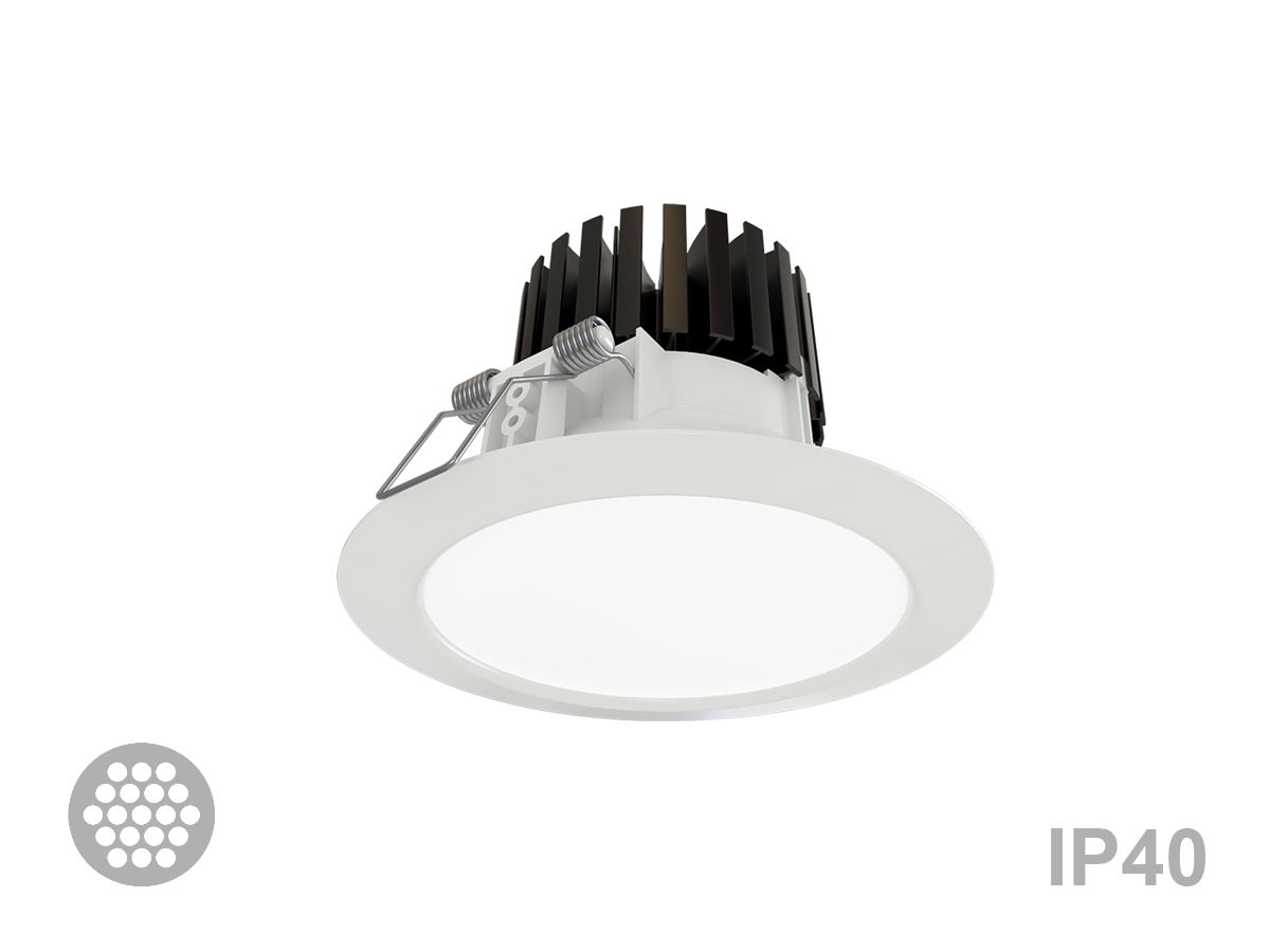 Встраиваемый в потолок светильник Halla RAVO 55-070K-10GHE/840 W