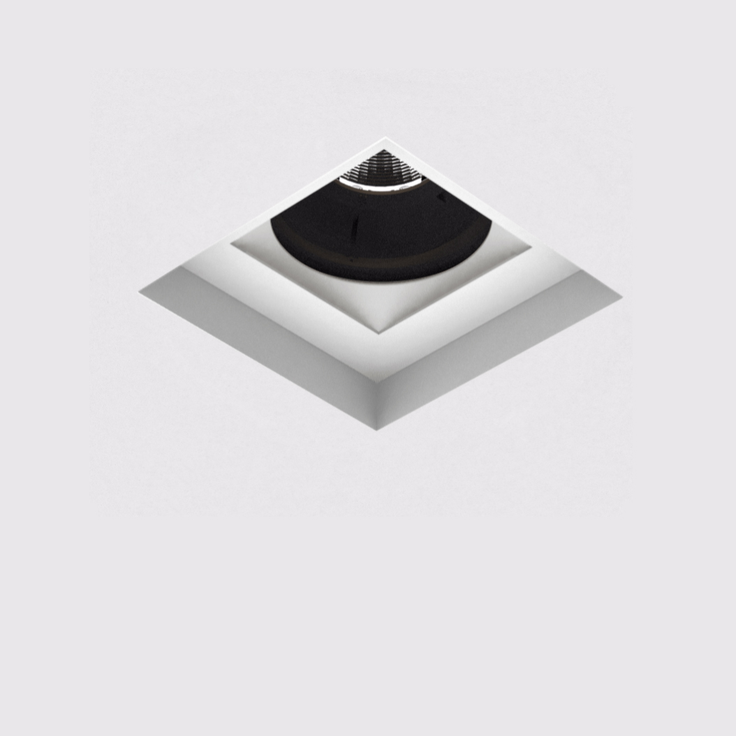 Встраиваемый в потолок светильник Prolicht BIONIQ square adjustable comfort