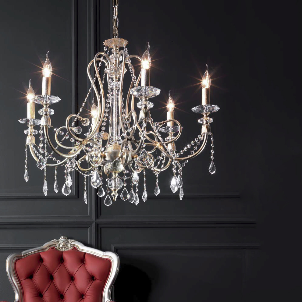 Люстра Ciciriello Lampadari Charme lampadario 6 luci