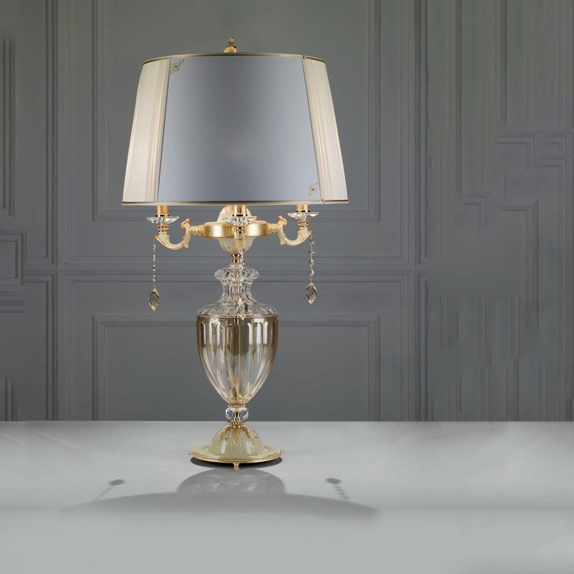 Настольная лампа Ciciriello Lampadari Demetra lampada 3 luci