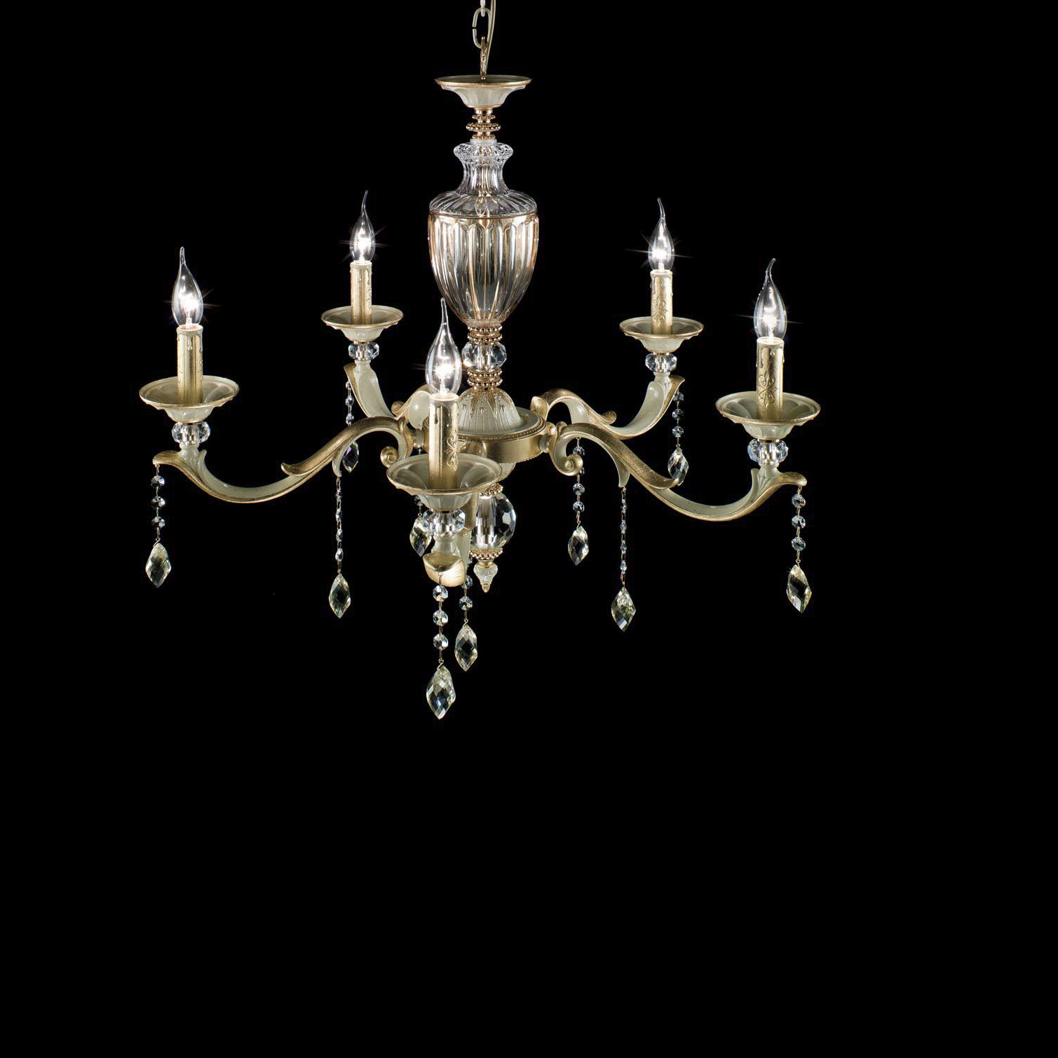 Люстра Ciciriello Lampadari Demetra lampadario 5 luci