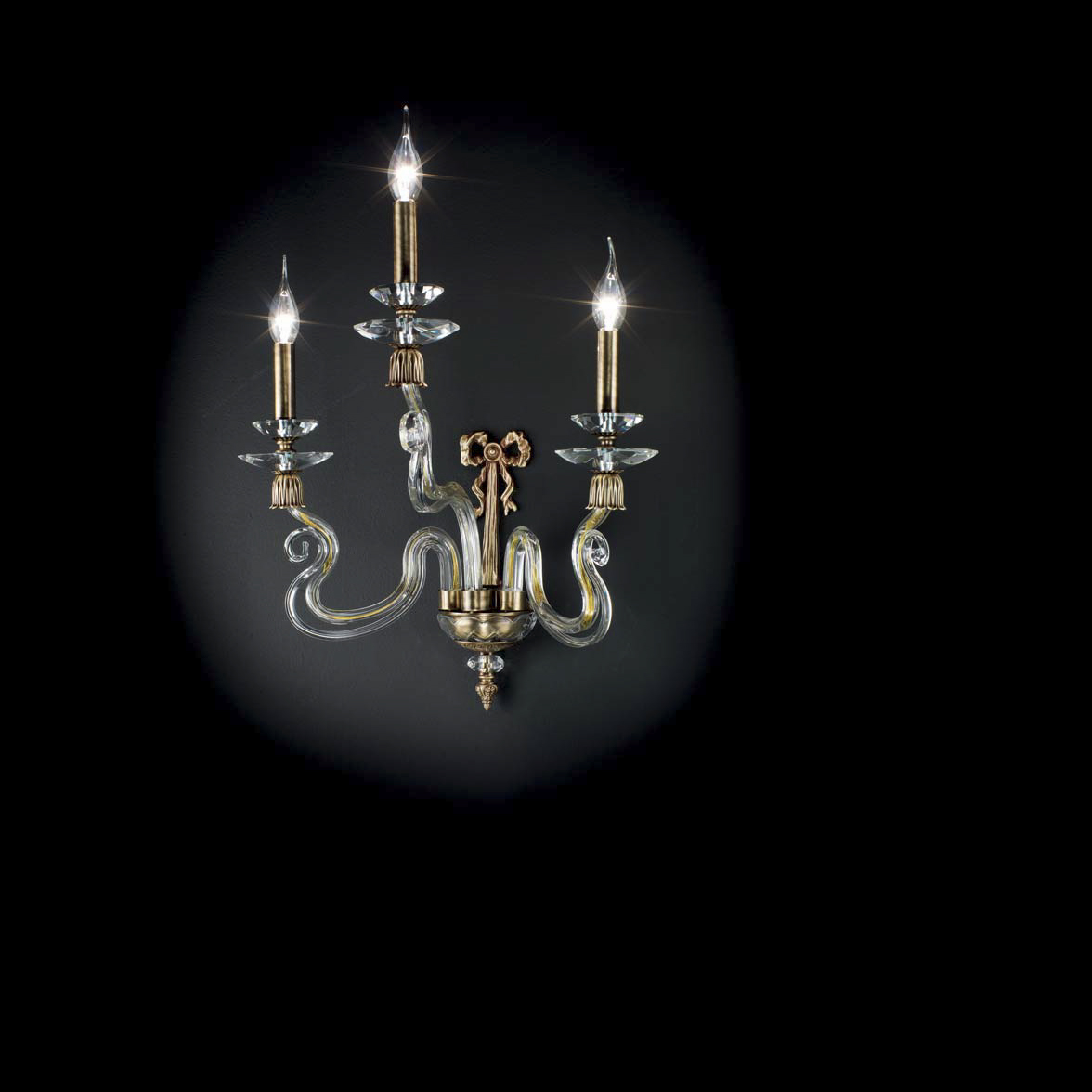 Ciciriello Lampadari Tecla applique 3 luci