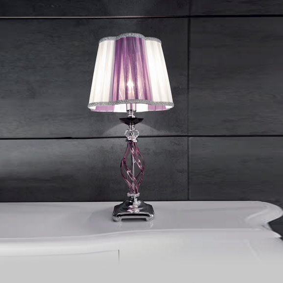Настольная лампа Ciciriello Lampadari Violet lume piccolo