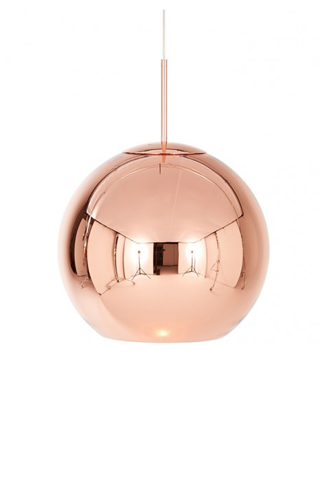 Подвесной светильник Tom Dixon Copper Pendant Round 45cm