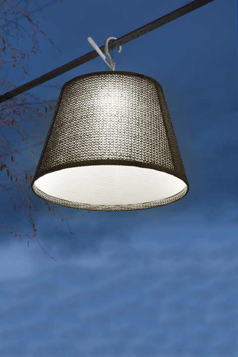 Подвесной светильник Artemide outdoor Tolomeo Paralume Outdoor Hook