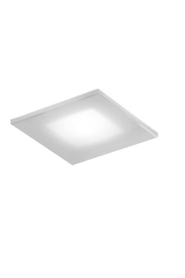 Встраиваемый в потолок светильник Artemide Architectural Zeno Up 4 Frosted Square