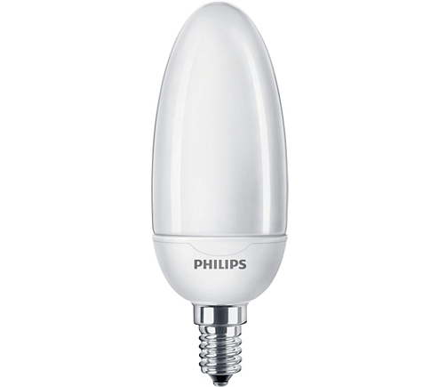 Люминесцентная лампа Philips Softone Candle 12W WW E14 220-240V 1PF/6