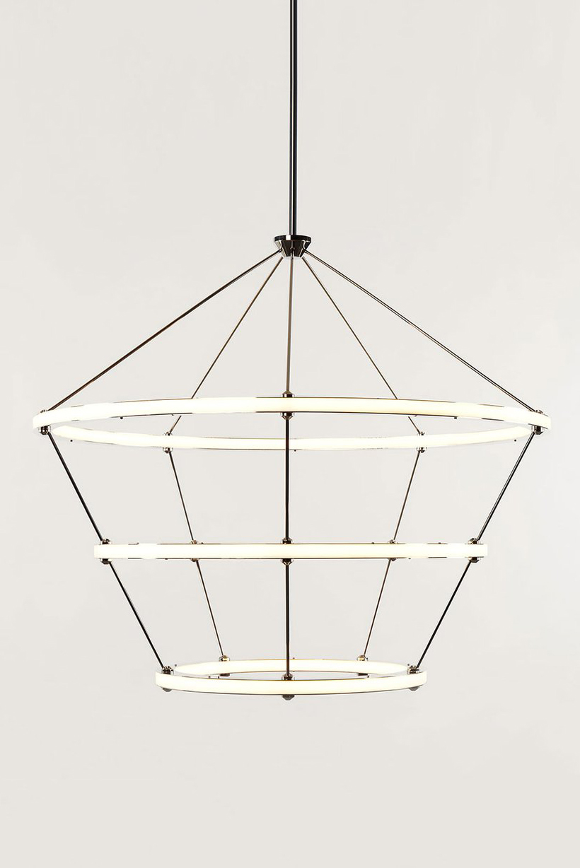 Подвесной светильник Roll &amp; Hill Halo Chandelier - 3 Rings
