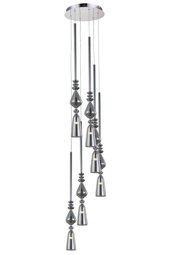 Подвесной светильник Crystal Lux LUX D360-6 CHROME