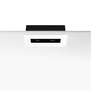 Встраиваемый в потолок светильник Flos Architectural The Black Line Trim 2 Spots