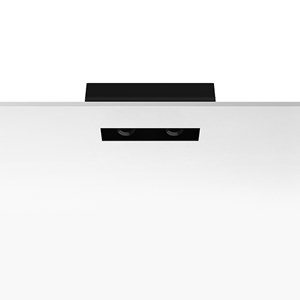 Встраиваемый в потолок светильник Flos Architectural The Black Line No Trim 2 Spots