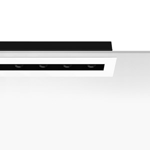 Встраиваемый в потолок светильник Flos Architectural The Black Line Trim 8 Spots