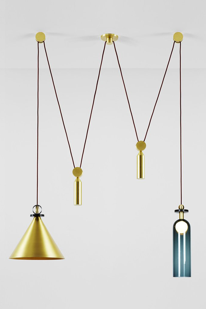 Подвесной светильник Roll &amp; Hill Shape Up Double Pendant