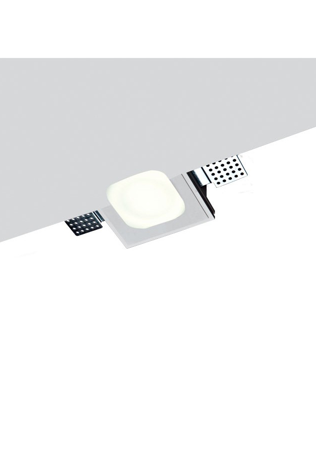 Встраиваемый в потолок светильник Exenia GHOST glass square 105845442