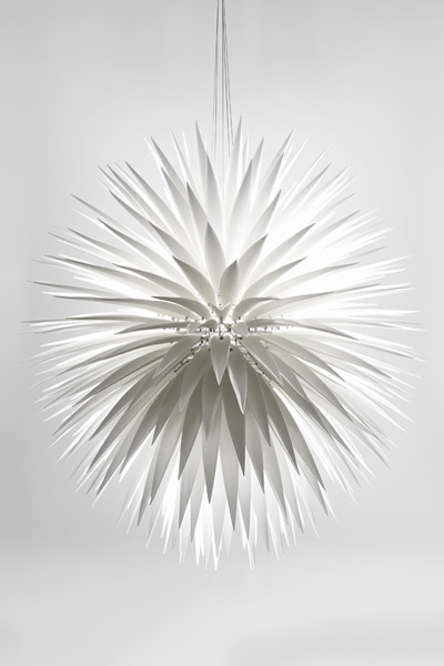 Подвесной светильник Jeremy Cole White Flax Flush Mount