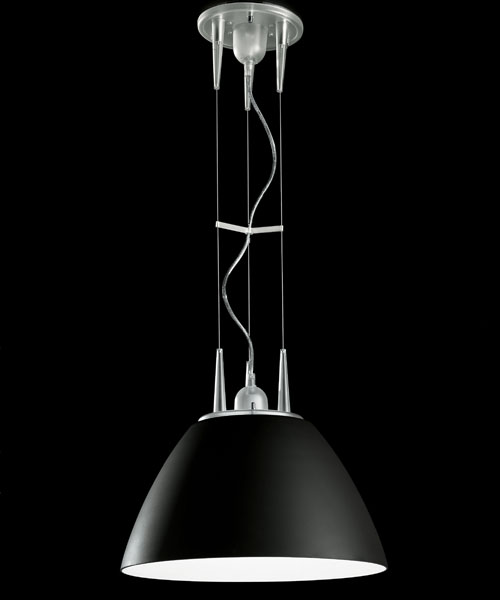 Подвесной светильник Aureliano Toso Polis nero