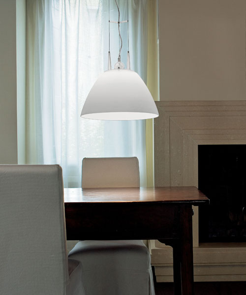 Подвесной светильник Aureliano Toso Polis bianco