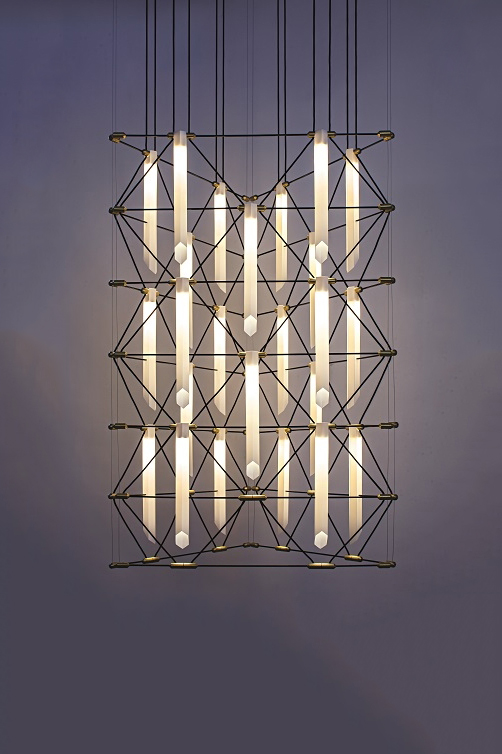 Подвесной светильник DesignHeure Chandelier trio Mozaik