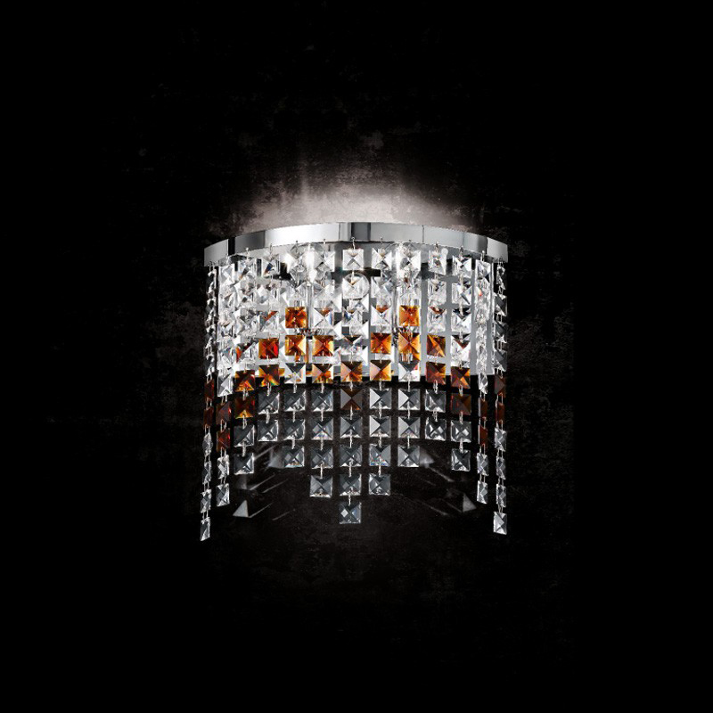 Бра OR ILLUMINAZIONE 650/A CR ASF TRASP. AMBRA