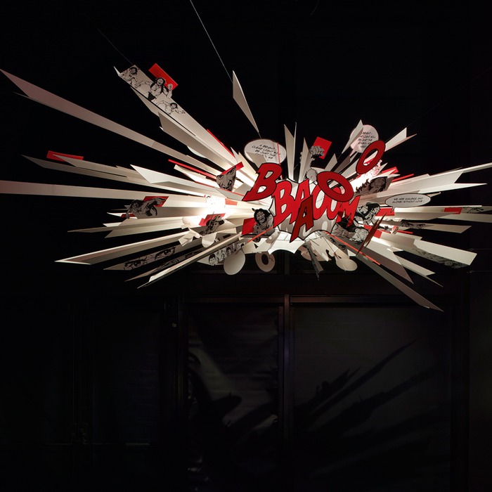 Подвесной светильник Ingo Maurer Comic Explosion