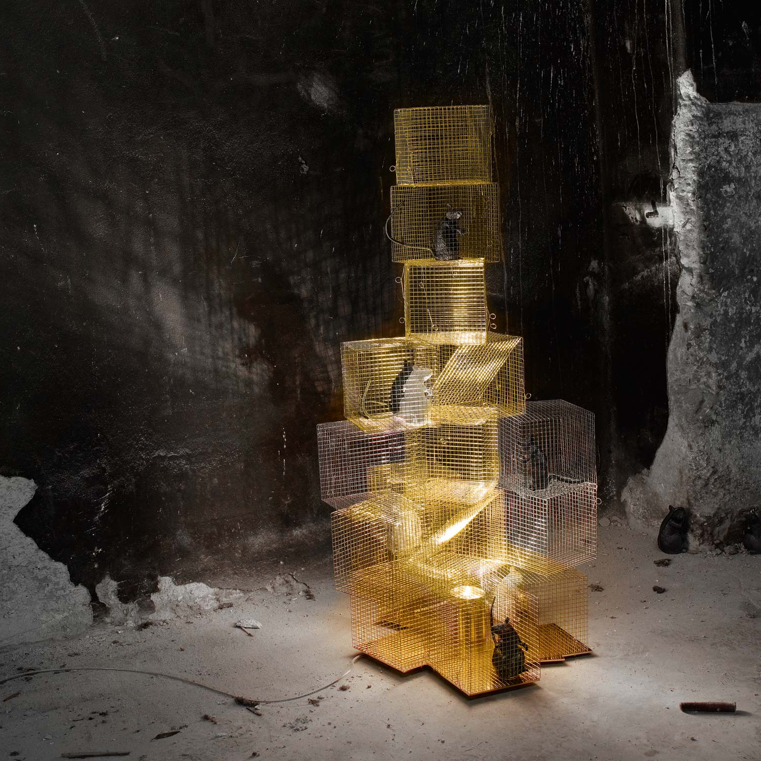 Настольный светильник Ingo Maurer Seven Rats